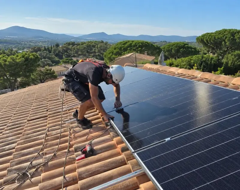 Installateur panneaux solaires Donzère — pose photovoltaïque sur toiture